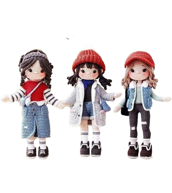 Our crochet starter kit support team, ready to help with your crocheting inquiries.