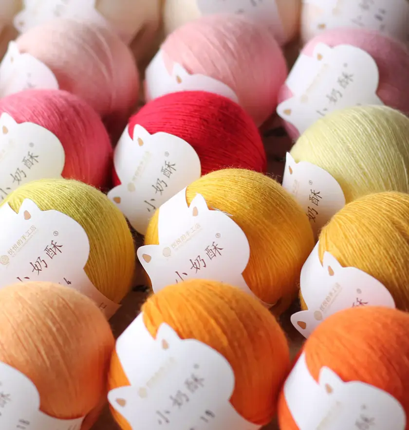 DIY crochet starter kit with thin yarn for fine stitching and detailed toy crafting.